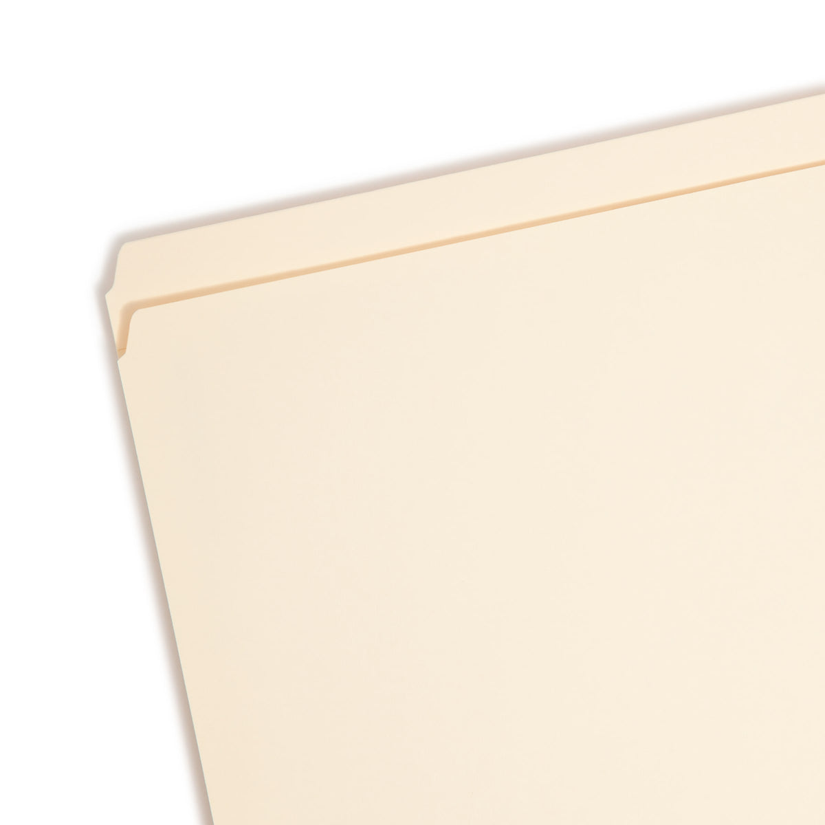 Reinforced Tab Fastener File Folders, Straight-Cut Tab, 1 Fastener, Manila Color, Legal Size, Set of 50, 086486195102