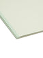 SafeSHIELD® Pressboard Fastener File Folders, 2 inch Expansion, 1/3-Cut Tab, Gray/Green Color, Legal Size, Set of 25, 086486199346