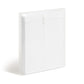 Poly Envelopes with Hook and Loop Closure, 1-1/4 Inch Expansion, Top Load, Clear Color, Letter Size, Set of 5, 086486896702