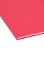 Reinforced Tab File Folders, Straight-Cut Tab, Red Color, Letter Size, Set of 100, 086486127103