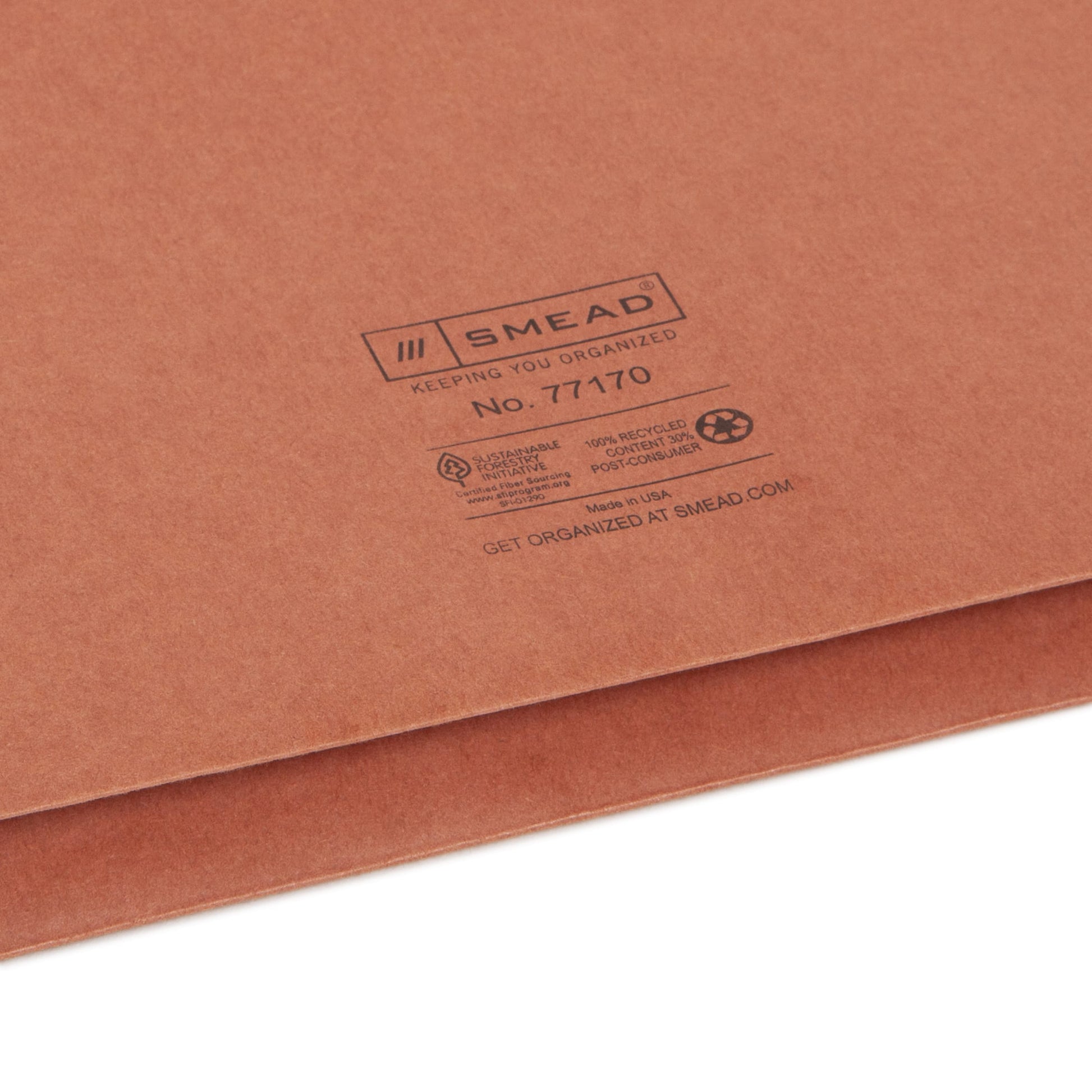 100% Recycled Redrope Wallets, 2 Inch Expansion, Redrope Color, Letter Size, Set of 10, 30086486771703