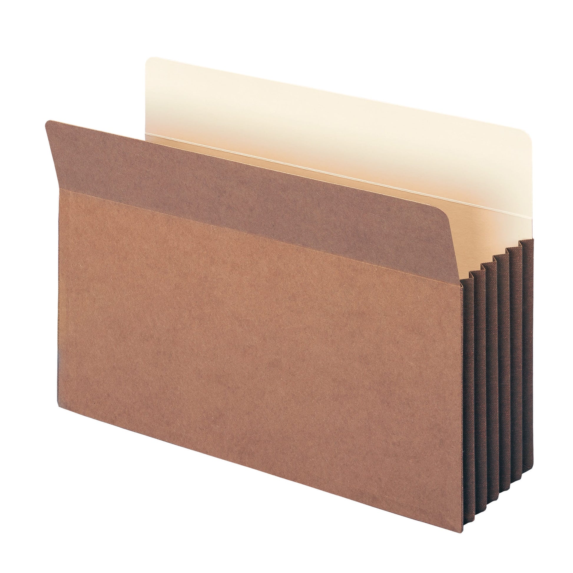 File Pockets with Fully-Lined Gusset, 5-1/4-Inch Expansion, Straight-Cut Tab, Redrope Color, Legal Size, Set of 10, 30086486742741