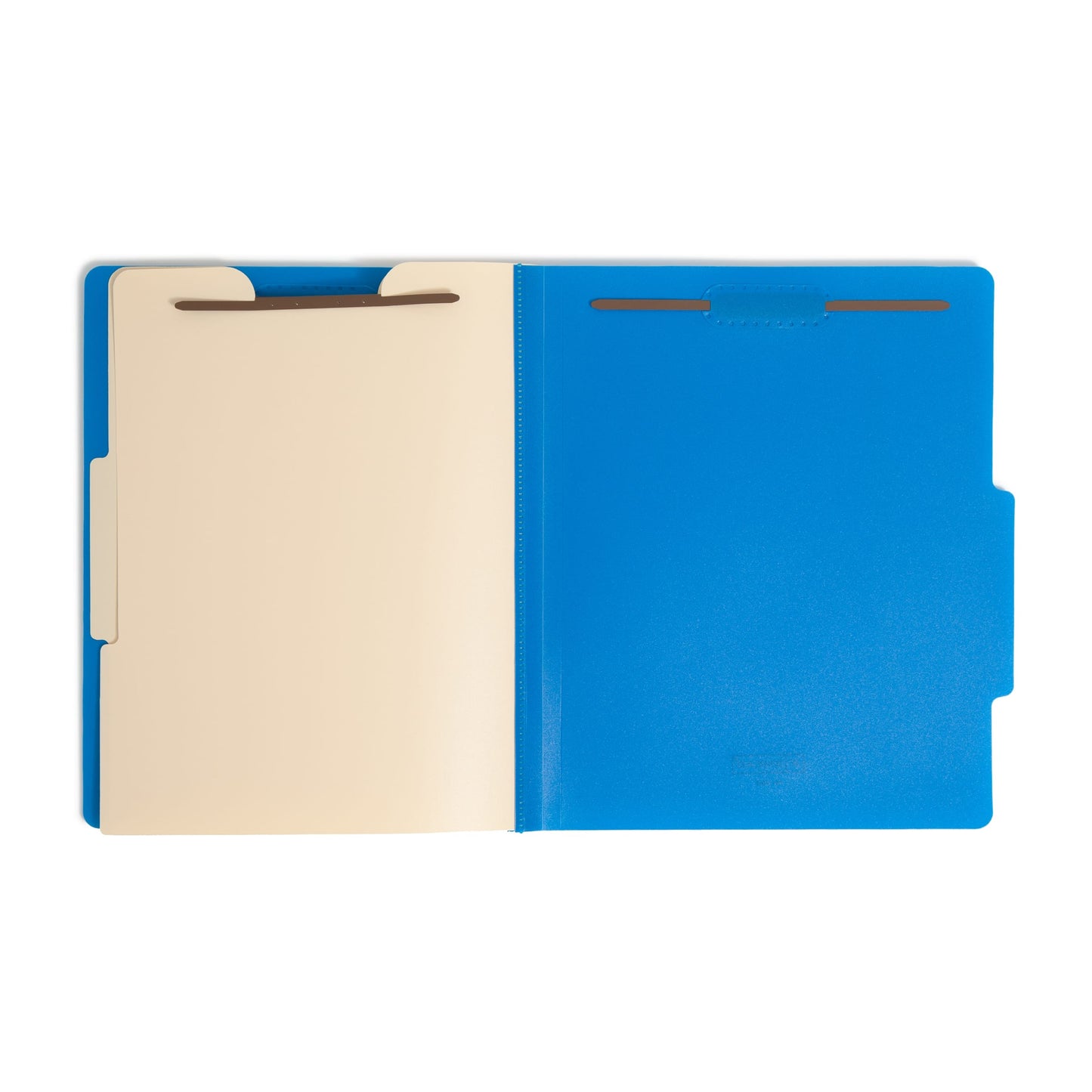 Poly Classification File Folders, Blue Color, Letter Size, Set of 10, 30086486140455