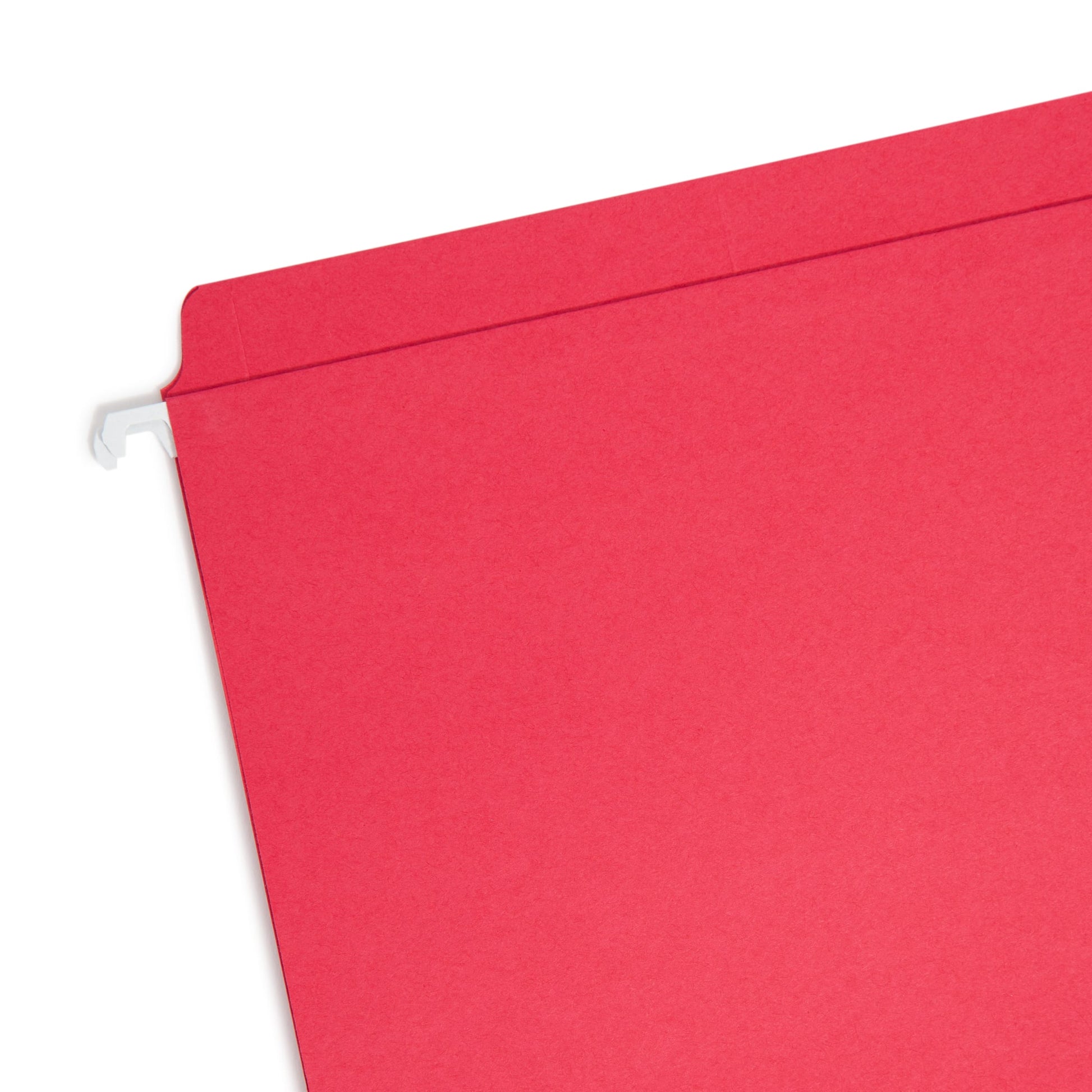 FasTab® Hanging File Folders, Straight-Cut Tab, Assorted Colors Color, Letter Size, Set of 1, 086486641005