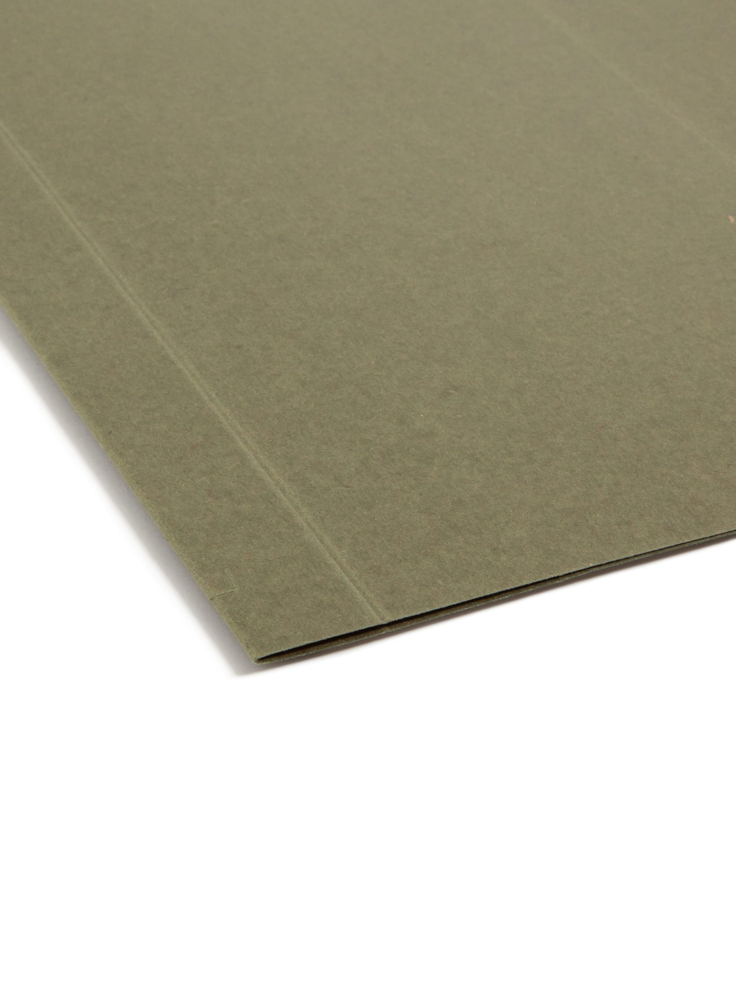 100% Recycled Hanging Box Bottom File Folders, Standard Green Color, Legal Size, Set of 25, 086486650953