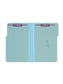 SafeSHIELD® Pressboard Fastener File Folders, 2 inch Expansion, 1/3-Cut Tab, Blue Color, Legal Size, Set of 25, 086486199377