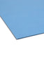Reinforced Tab File Folders, Straight-Cut Tab, Blue Color, Legal Size, Set of 100, 086486170109