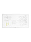 Metal Frame Melamine Dry Erase Board, Silver, White, 95" x 47", 8 x 4, White, 95" X 47" Size, Set of 1, 812296020644
