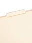 Reinforced Tab File Folders, 1/3-Cut Center Tab, Manila Color, Legal Size, Set of 100, 086486153362
