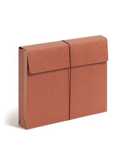 100% Recycled Redrope Wallets, 2 Inch Expansion, Redrope Color, Legal Size, Set of 10, 30086486771710