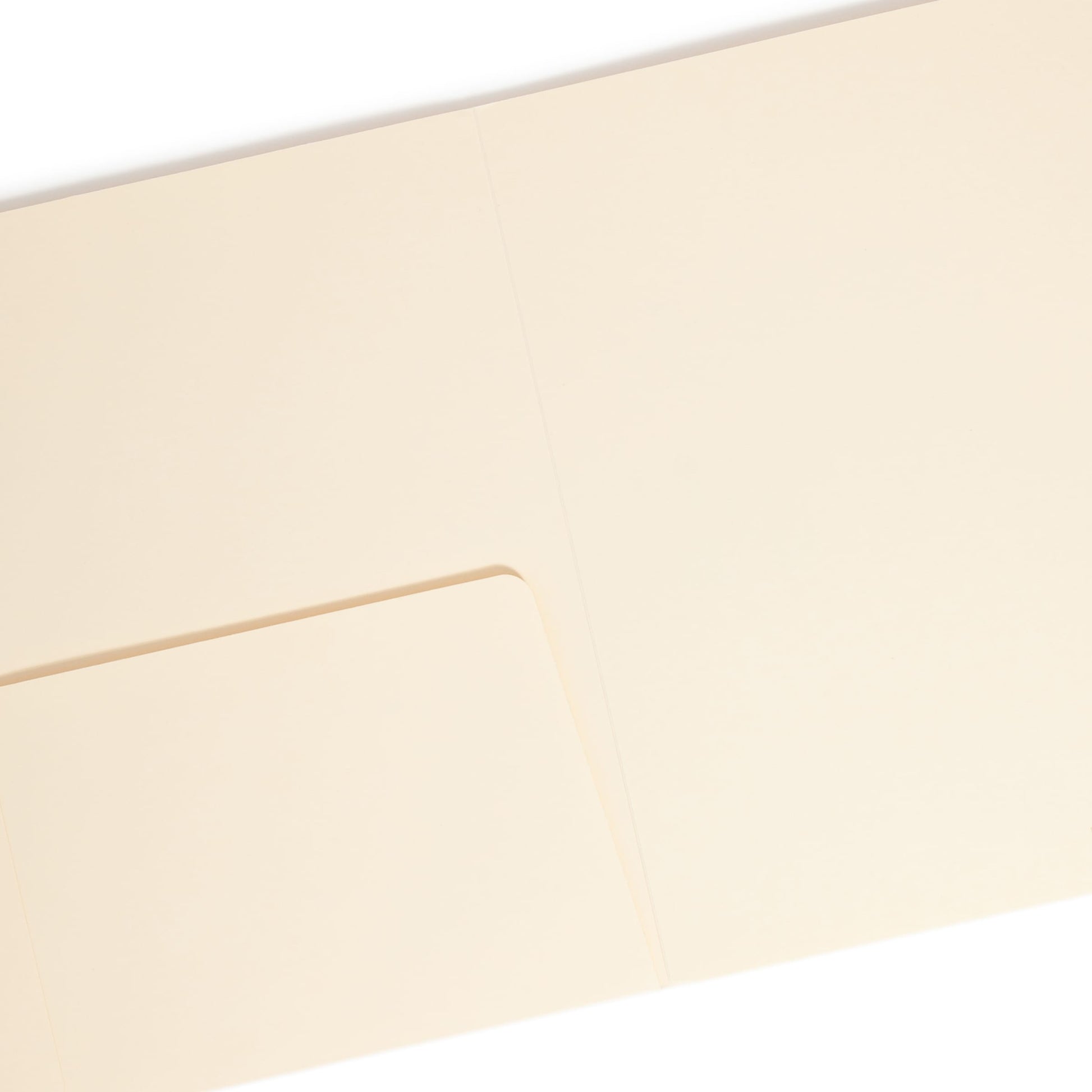 Reinforced Tab Pocket File Folders, Manila Color, Letter Size, Set of 50, 086486103152