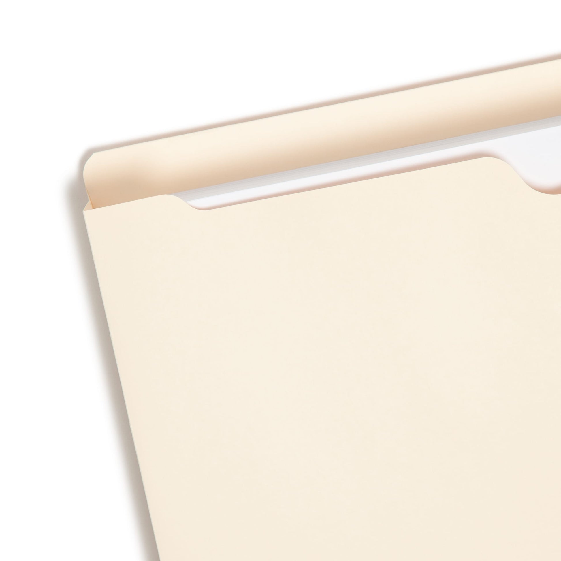 File Jackets, 1 inch Expansion, Straight-Cut Tab, Manila Color, Legal Size, Set of 50, 30086486765207