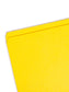 Reinforced Tab File Folders, Straight-Cut Tab, Yellow Color, Legal Size, Set of 100, 086486179102