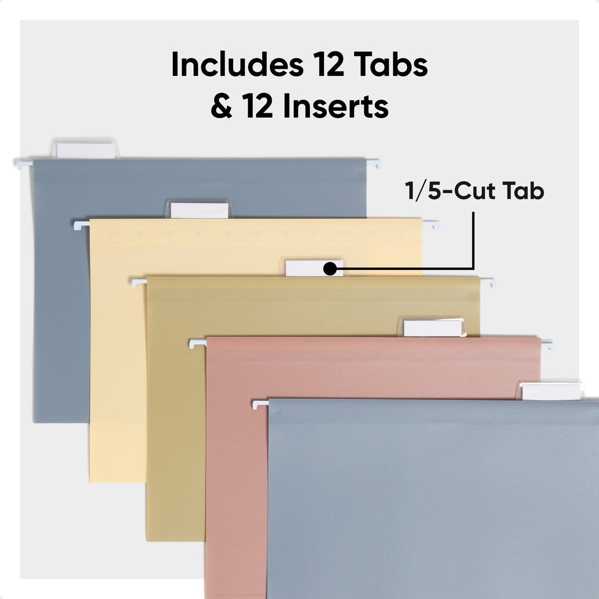 Poly Hanging File Folders