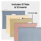 Assorted Colors Color, 12.8" X 9.3" X 1" Size, Set of 12, 086486105248