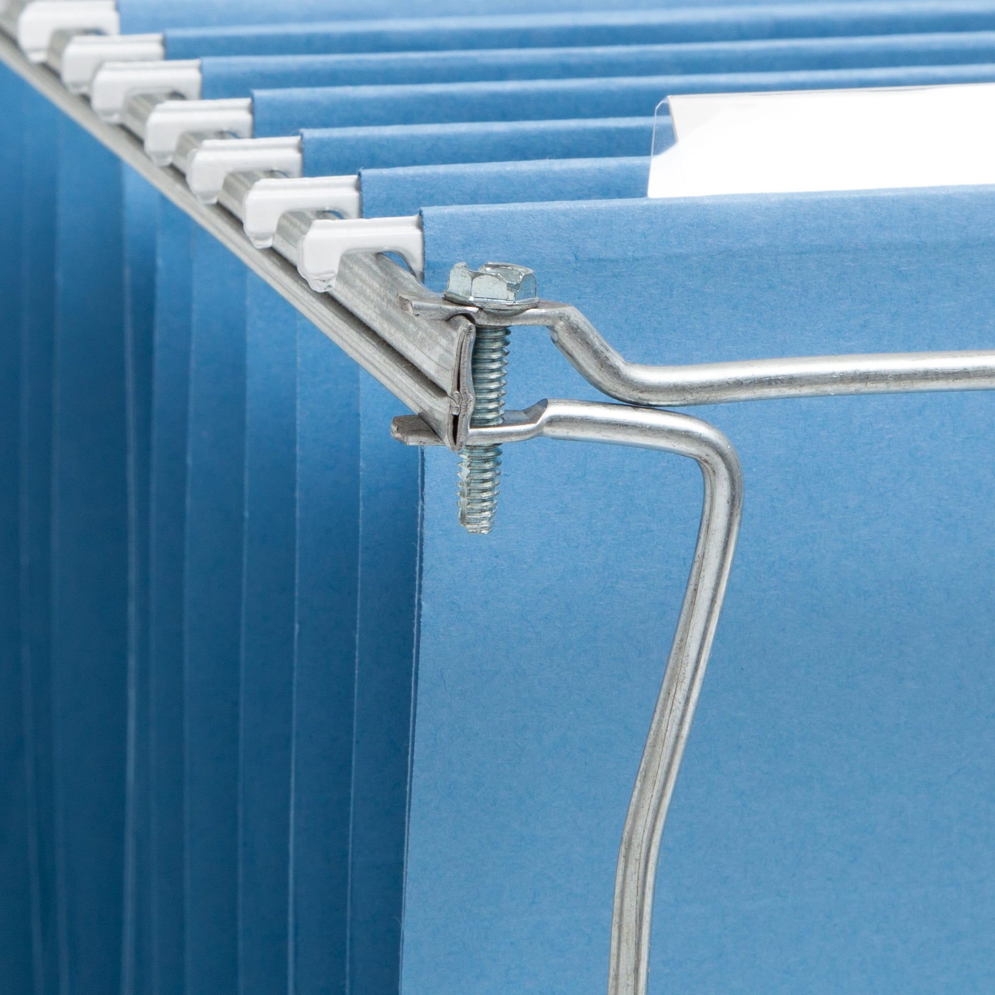 Hanging File Folder Frame, Gray Color, Letter Size, Set of 2, 086486648721