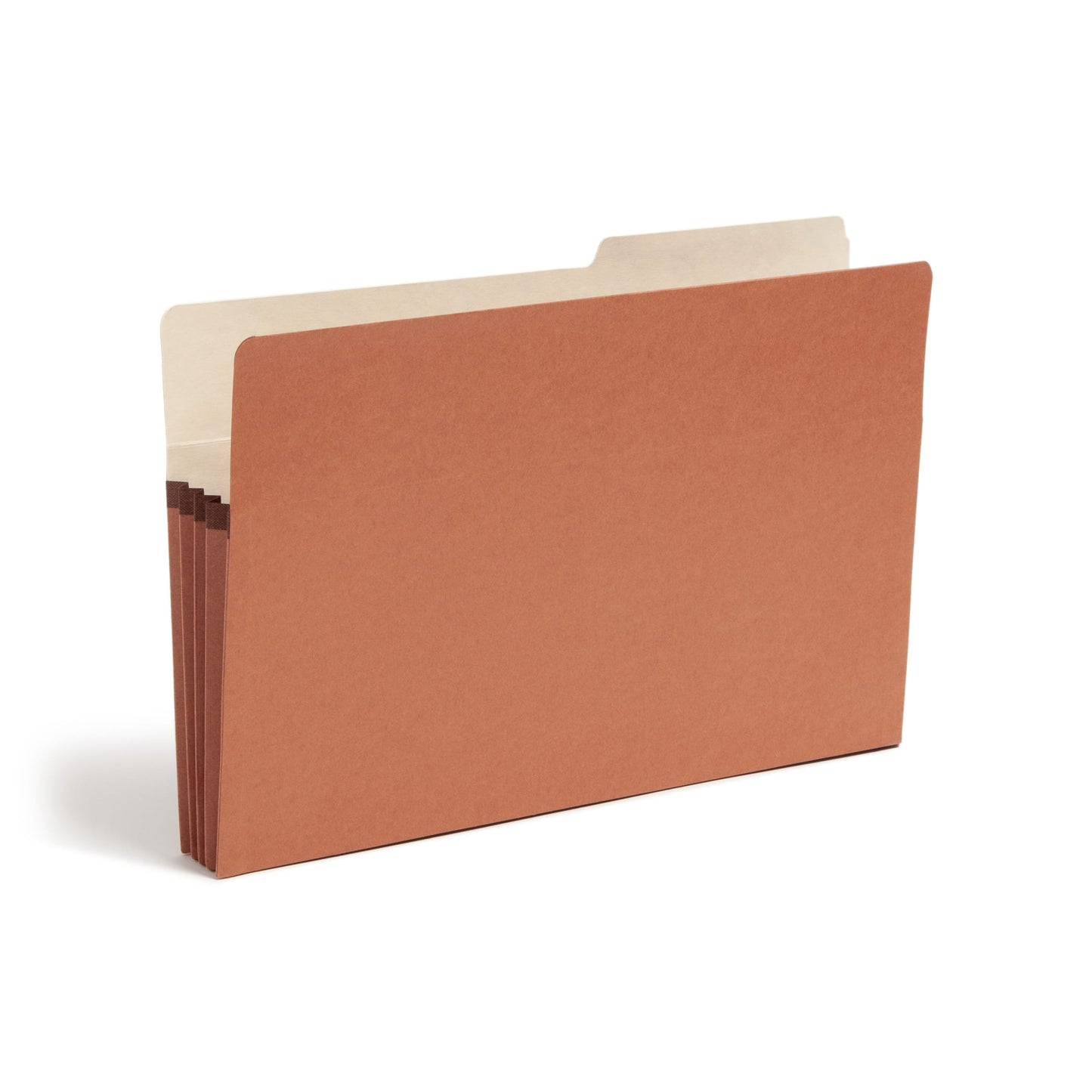 Redrope File Pockets, 2/5-Cut Tab, 3-1/2 inch Expansion, Redrope Color, Legal Size, Set of 25, 30086486740884