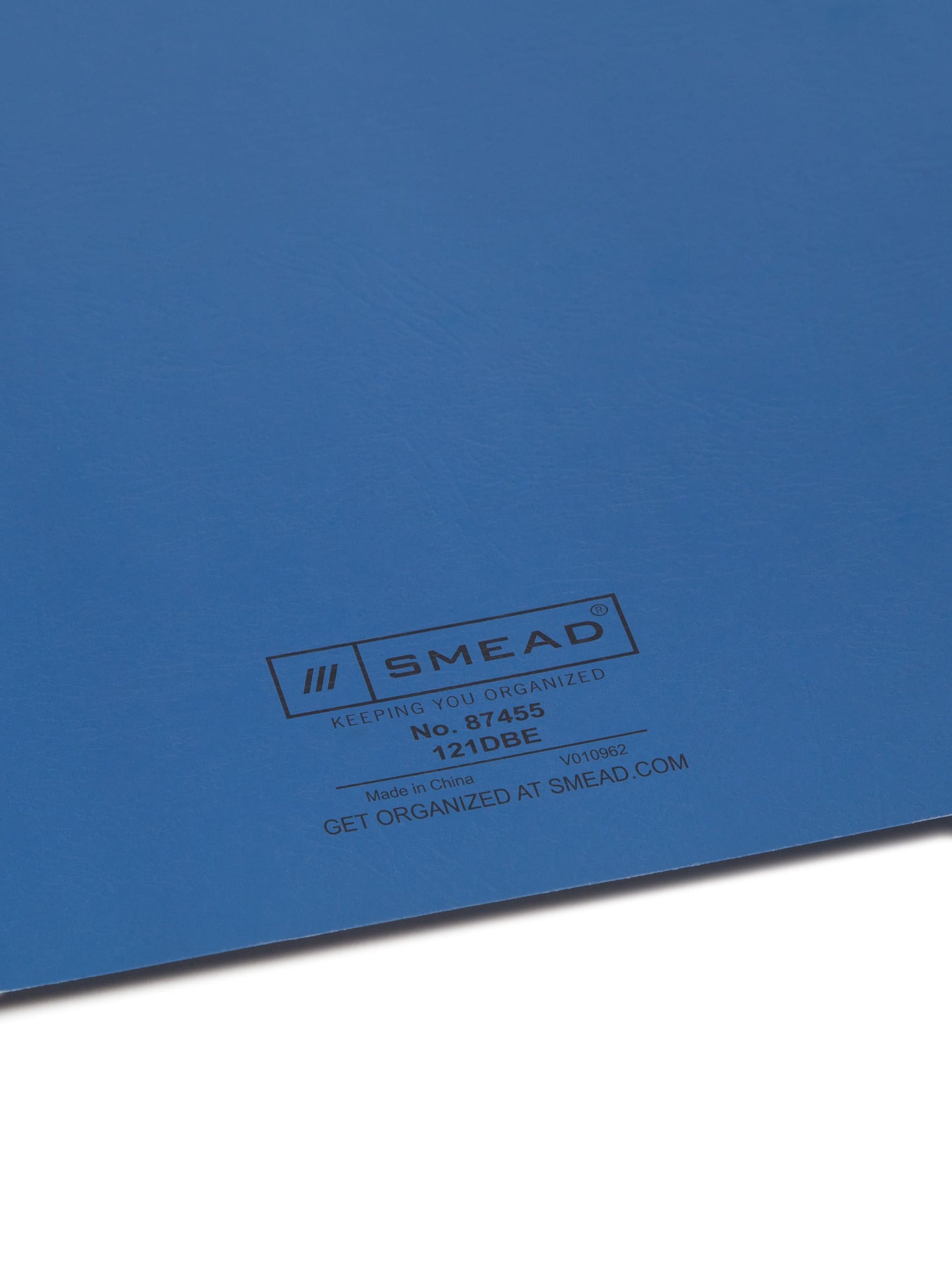 Heavyweight Paper Report Covers with Clear Front, Dark Blue Color, Letter Size, Set of 25, 30086486874558
