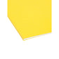 Standard Hanging File Folders, Yellow Color, Letter Size, Set of 25
