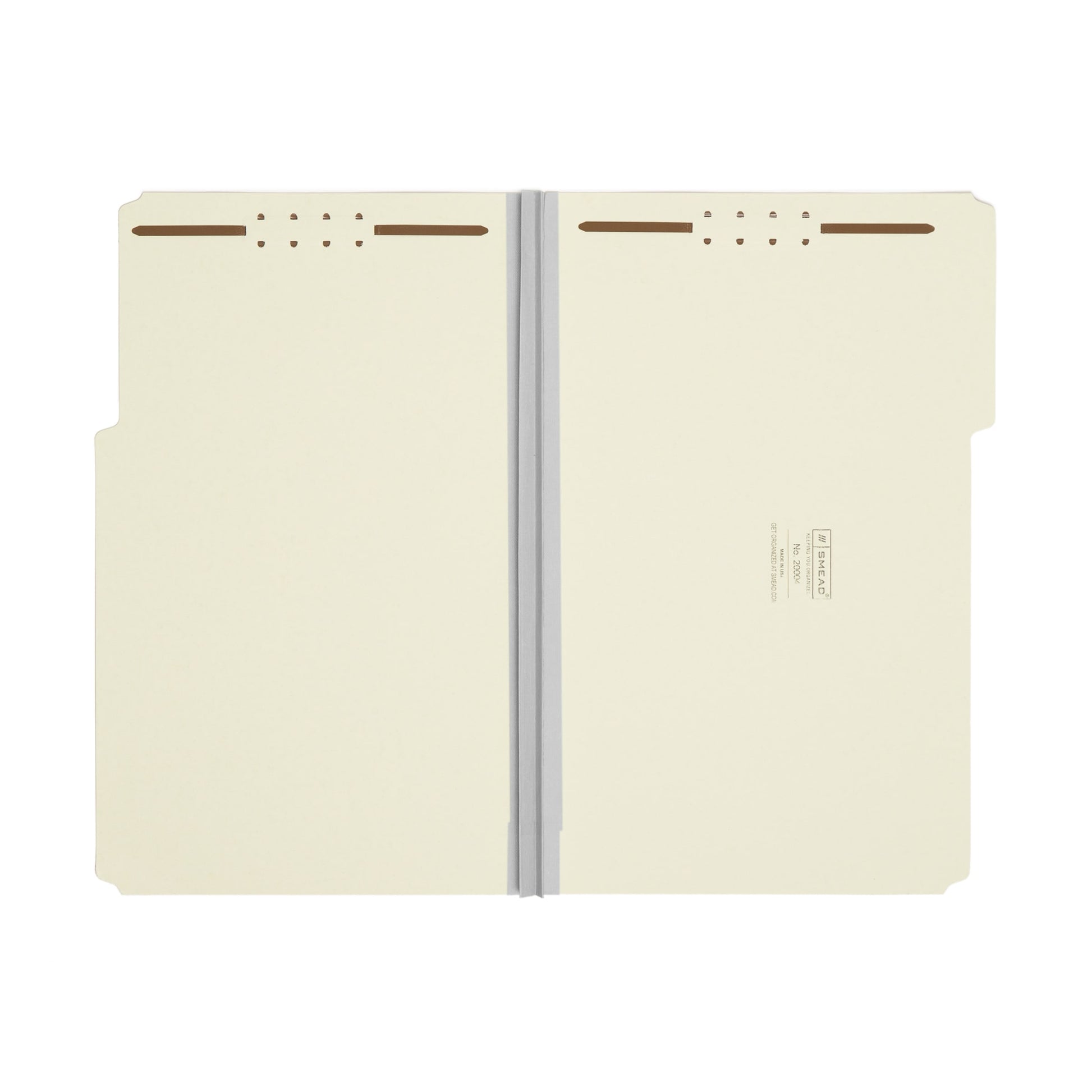 Pressboard Fastener File Folders, 2 inch Expansion, Gray/Green Color, Legal Size, Set of 25, 086486200042