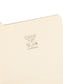 Standard File Folders, 1/5-Cut Tab, Manila Color, Letter Size, Set of 100, 086486103503