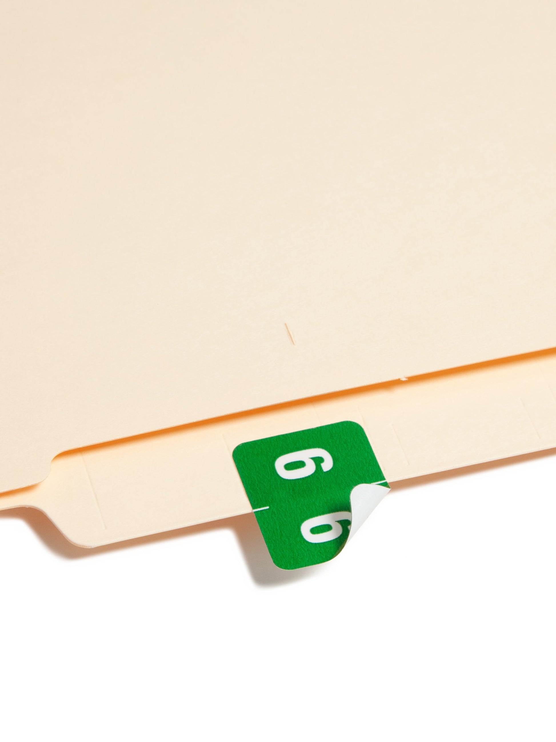 DCCRN Color-Coded Numeric Labels - Rolls, Green Color, 1-1/4" X 1" Size, Set of 50, 086486673464
