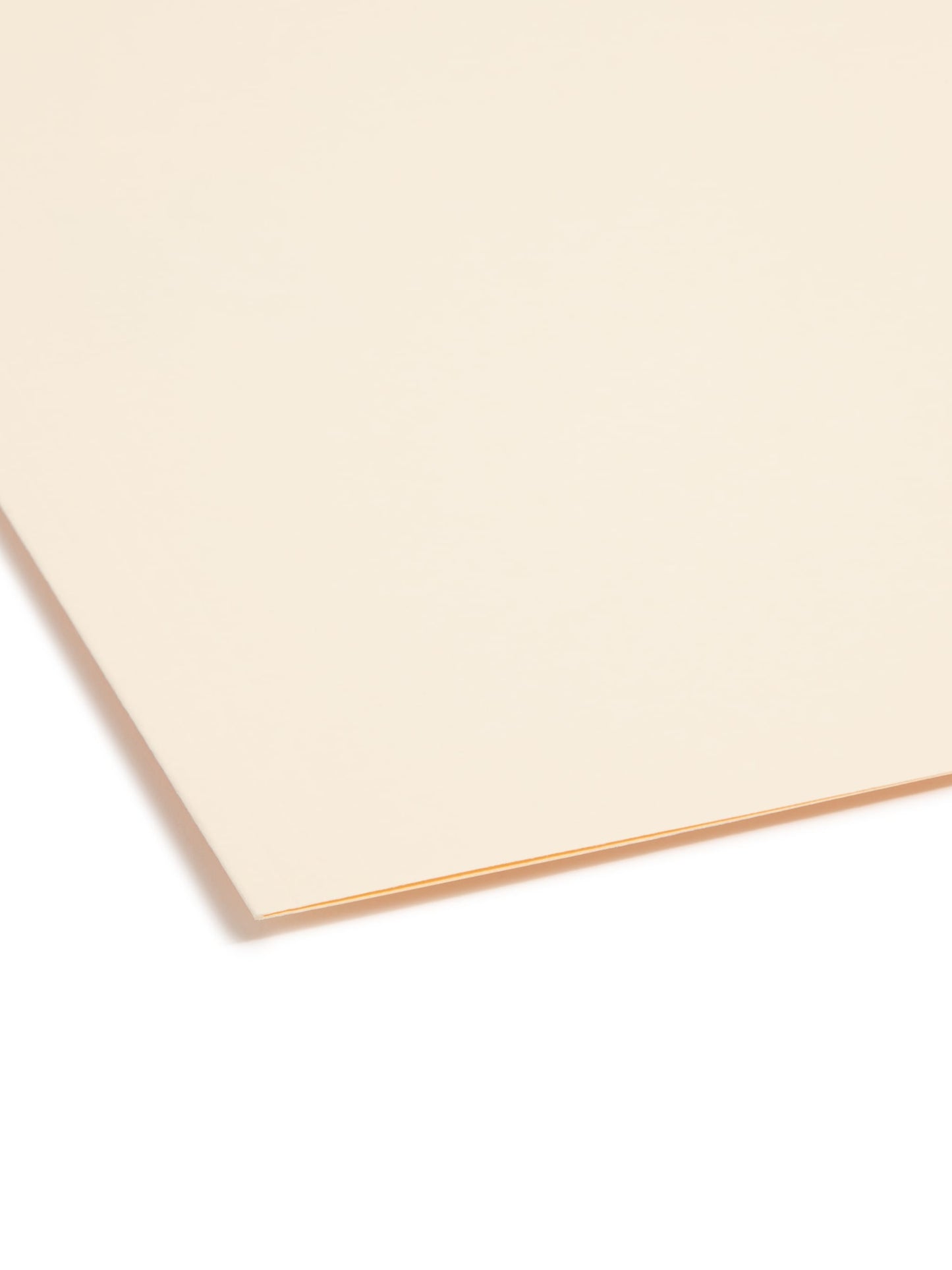 Reinforced Tab Fastener File Folders, 1/3-Cut Right Tab, Manila Color, Legal Size, Set of 50, 086486195386