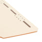 Reinforced Tab Fastener File Folders, 1/3-Cut Tab, 2 Fasteners, Manila Color, Legal Size, Set of 50, 086486195379