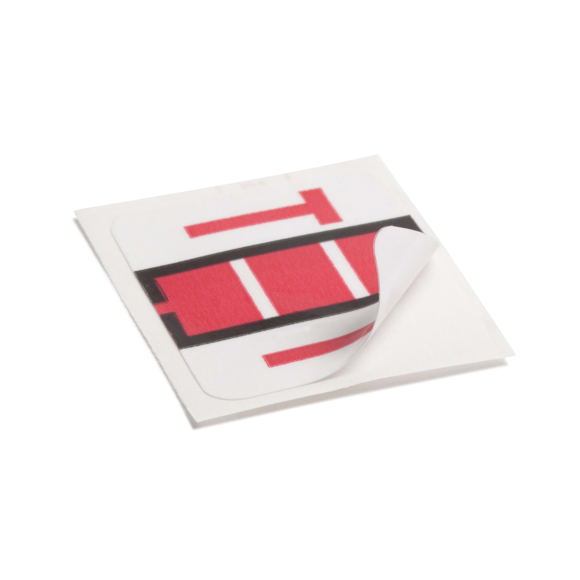 BCCR Bar Style Color-Coded Alphabetic Labels, A-Z Rolls, Red Color, 1-1/4" X 1" Size, Set of 50, 086486670906