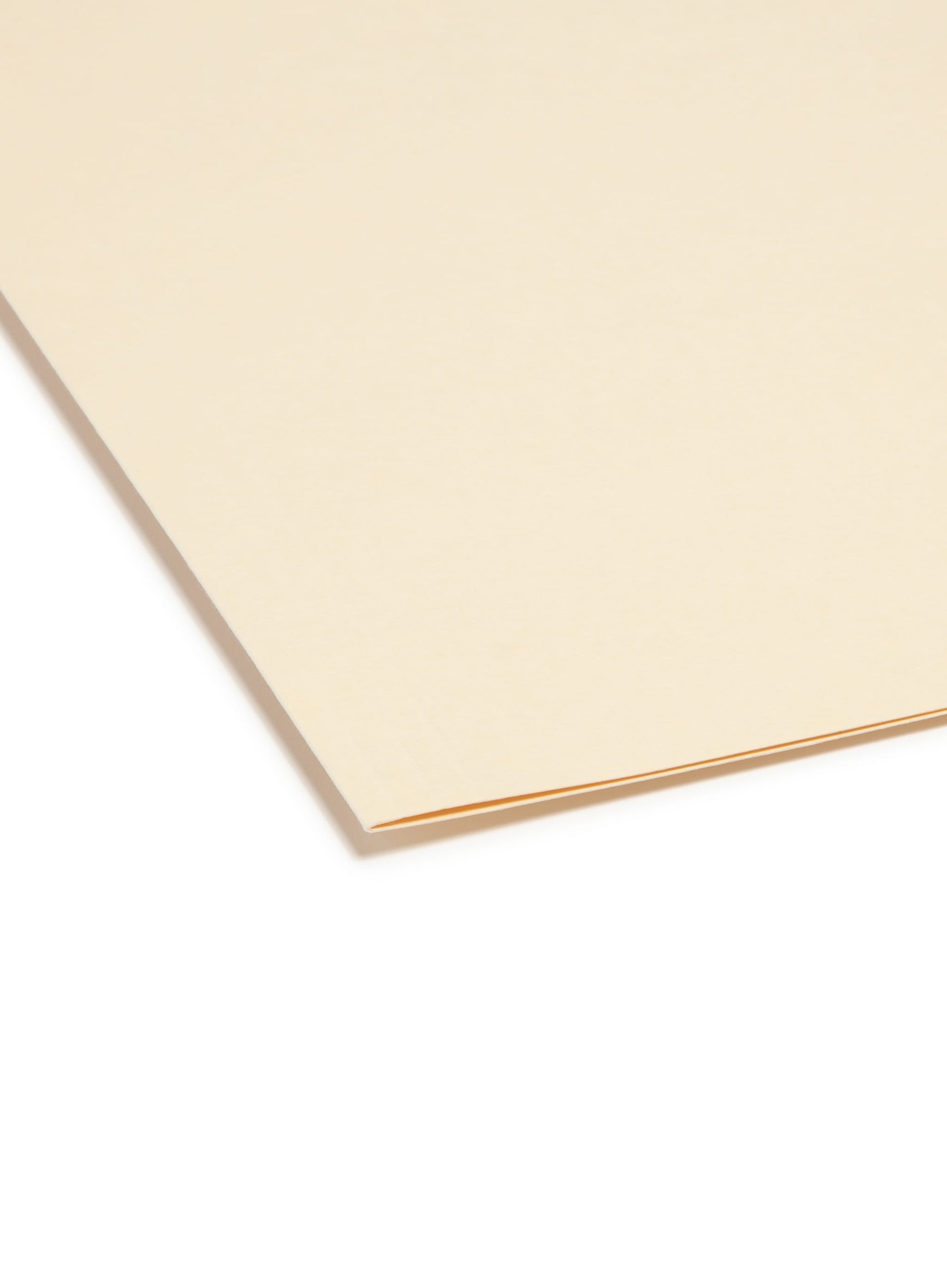 100% Recycled Reversible Printed Tab File Folders, Manila Color, Letter Size, 086486103299