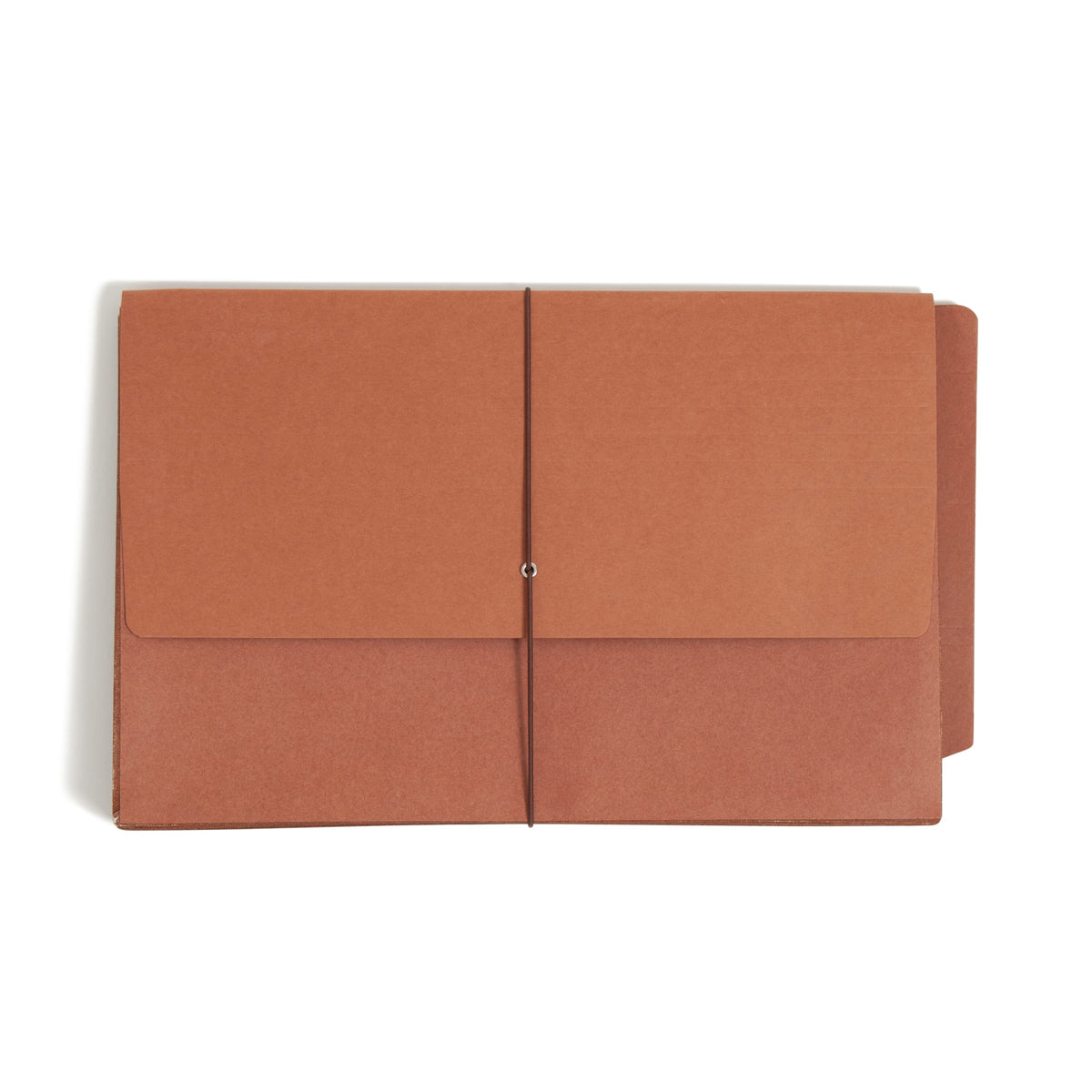 Extra Wide Redrope End Tab Wallets, Straight Cut Tab, 5-1/4 Inch Expansion, Redrope Color, Extra Wide Legal Size, Set of 10, 30086486711488