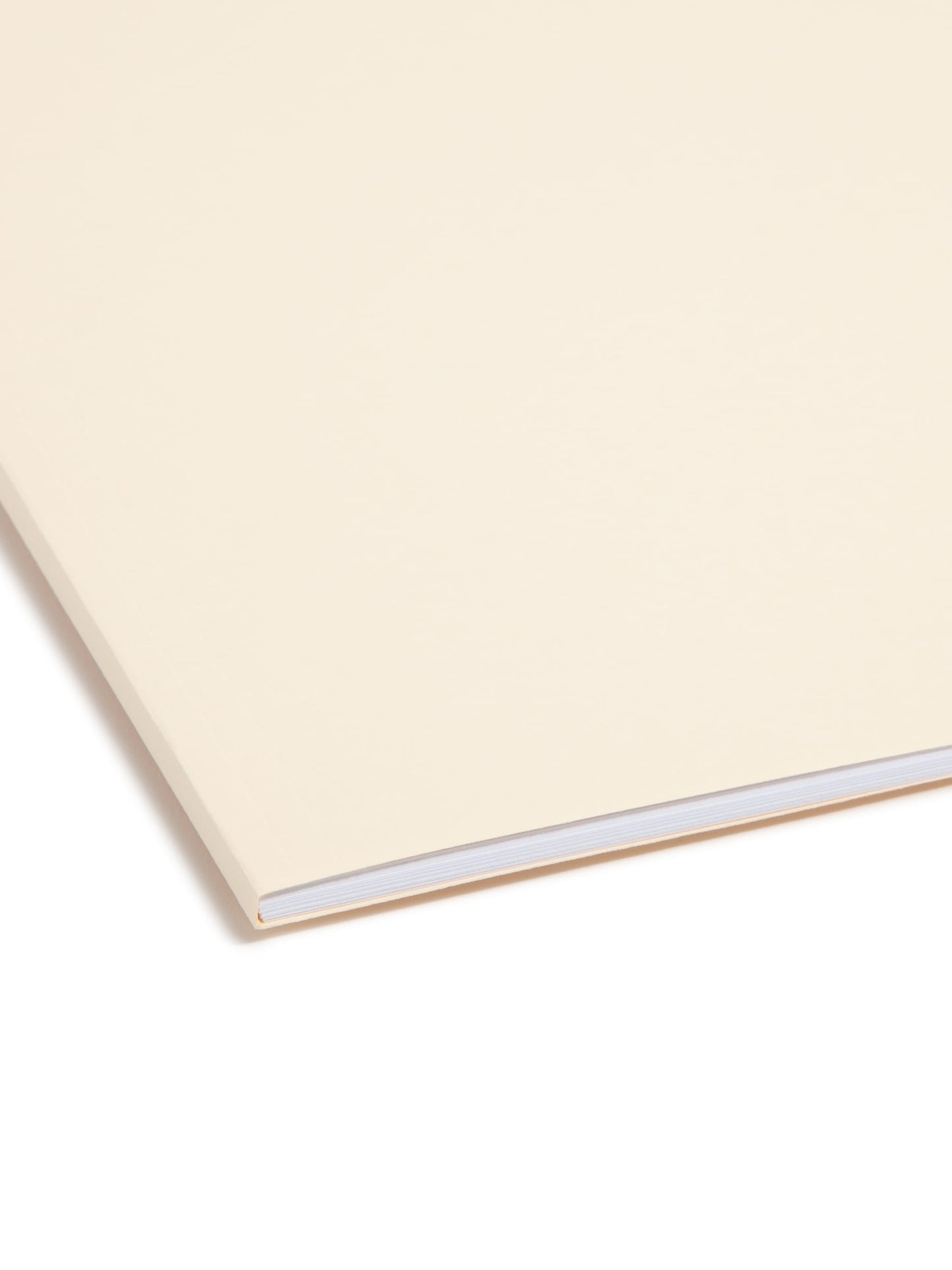 Heavyweight Fastener File Folders, Manila Color, Letter Size, Set of 50, 086486146005