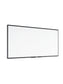 Aluminum PinIt Frame Dry Erase Board, Pinit Frame, Black, White, 95" x 47", 8 x 4, White, 95" X 47" Size, Set of 1, 843463130132