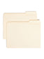 Standard File Folders, 1/3-Cut Right Tab, Manila Color, Letter Size, Set of 100, 086486103336