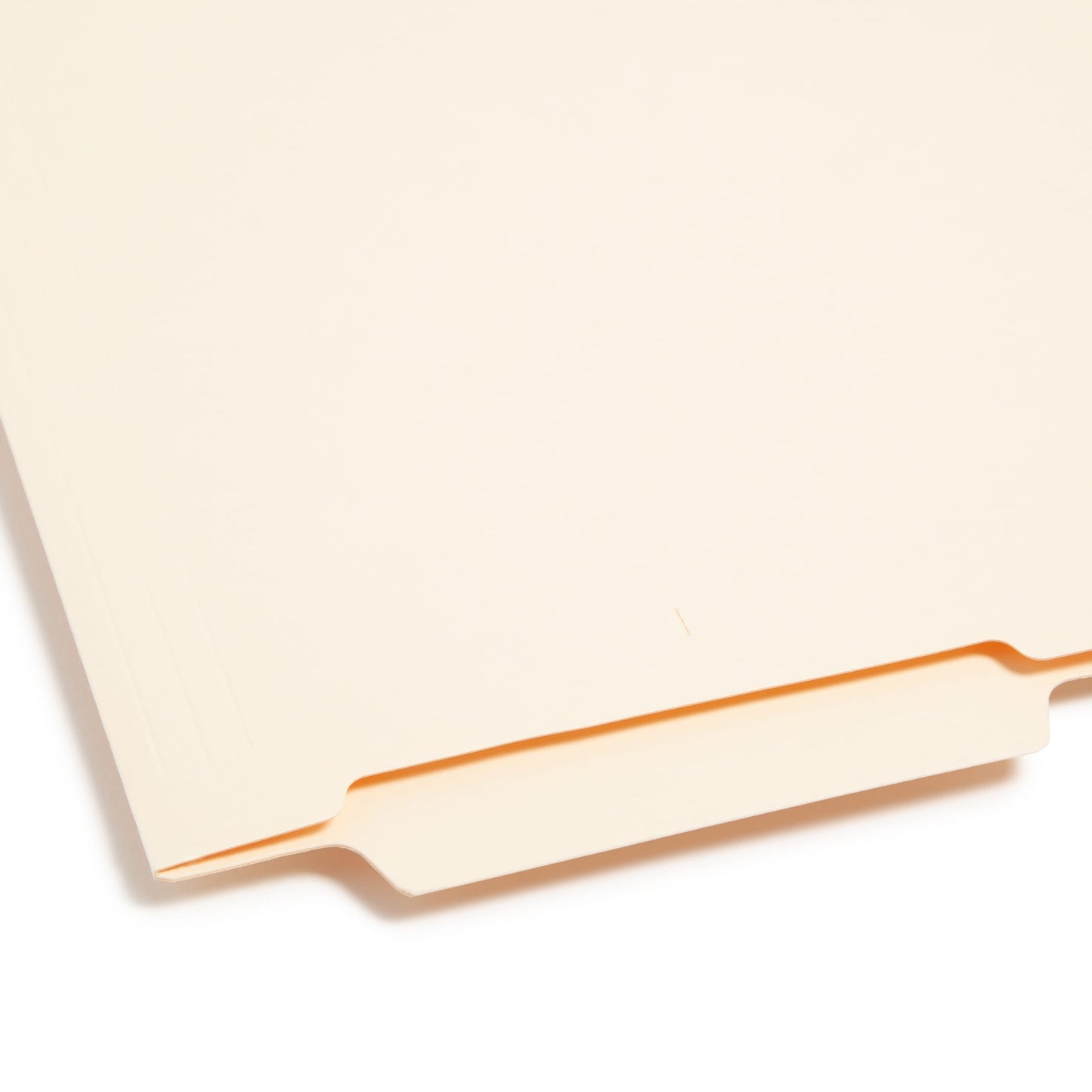 Shelf-Master® Reinforced Tab End Tab File Folders, 4 inch High Tab, Manila Color, Letter Size, Set of 100, 086486241793