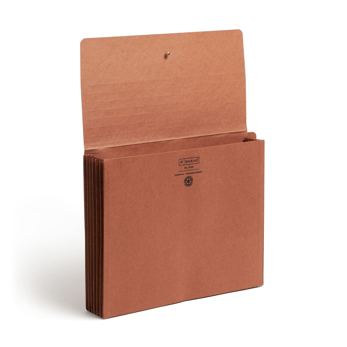 Extra Wide Redrope End Tab Wallets, Straight Cut Tab, 5-1/4 Inch Expansion, Redrope Color, Extra Wide Letter Size, Set of 10, 30086486711440