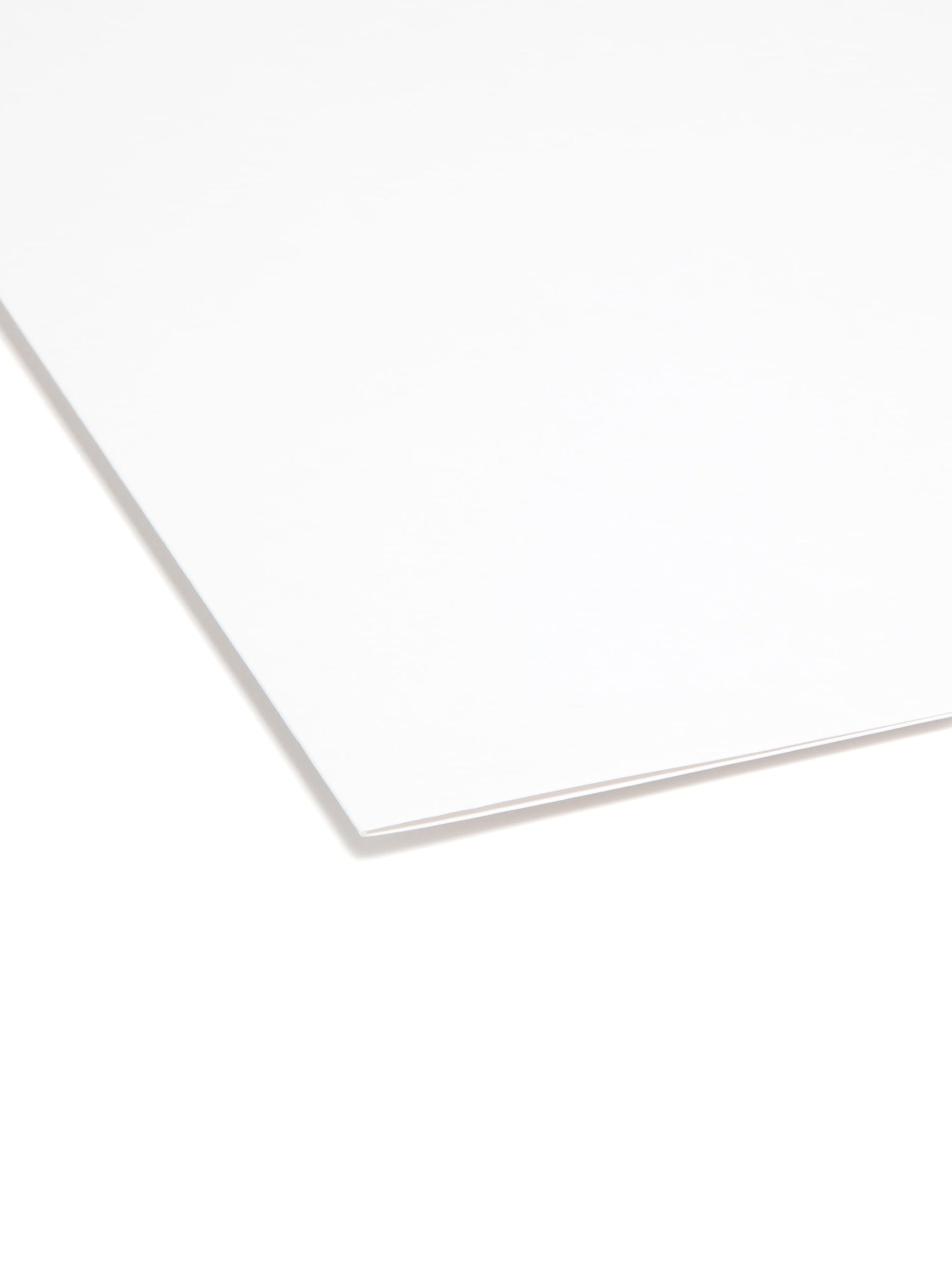 Reinforced Tab File Folders, Straight-Cut Tab, White Color, Letter Size, Set of 100, 086486128100