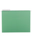 Standard Hanging File Folders with 1/3-Cut Tabs, Green Color, Letter Size, Set of 25, 086486640220
