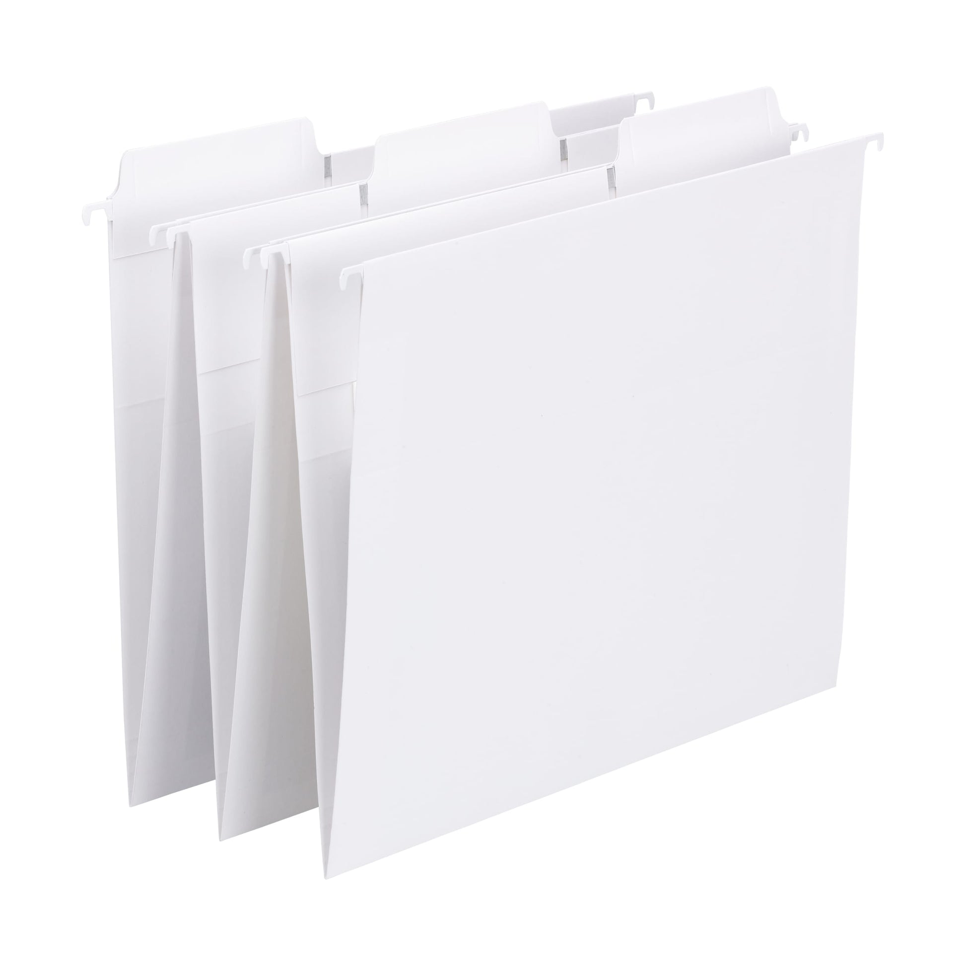 FasTab® Hanging File Folders, 1/3-Cut Tab, White Color, Letter Size, Set of 20, 086486640022