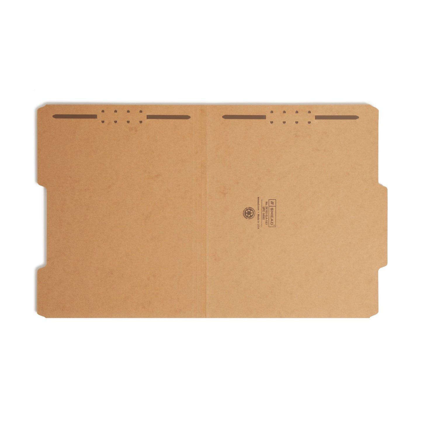 Standard Fastener File Folders, Kraft Color, Letter Size, Set of 50, 086486148825