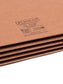 TUFF® Extra-Wide Reinforced End Tab File Pockets, Straight-Cut Tab, 3-1/2 inch Expansion, Redrope Color, Extra Wide Letter Size, Set of 10, 30086486737808