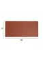 Vegan Leather Desk Pad, Saddle Color, 36"X17" Size, 086486648271