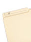 100% Recycled Reversible Printed Tab File Folders, Manila Color, Legal Size, 086486153294