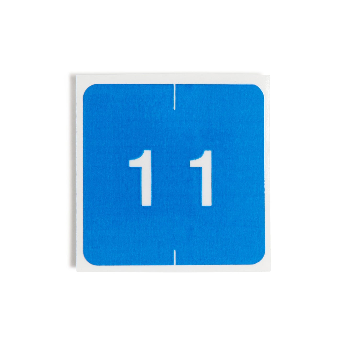 DCC Color-Coded Numeric Labels - Rolls, Light Blue Color, 1-1/2" X 1-1/2" Size, Set of 250, 086486674218