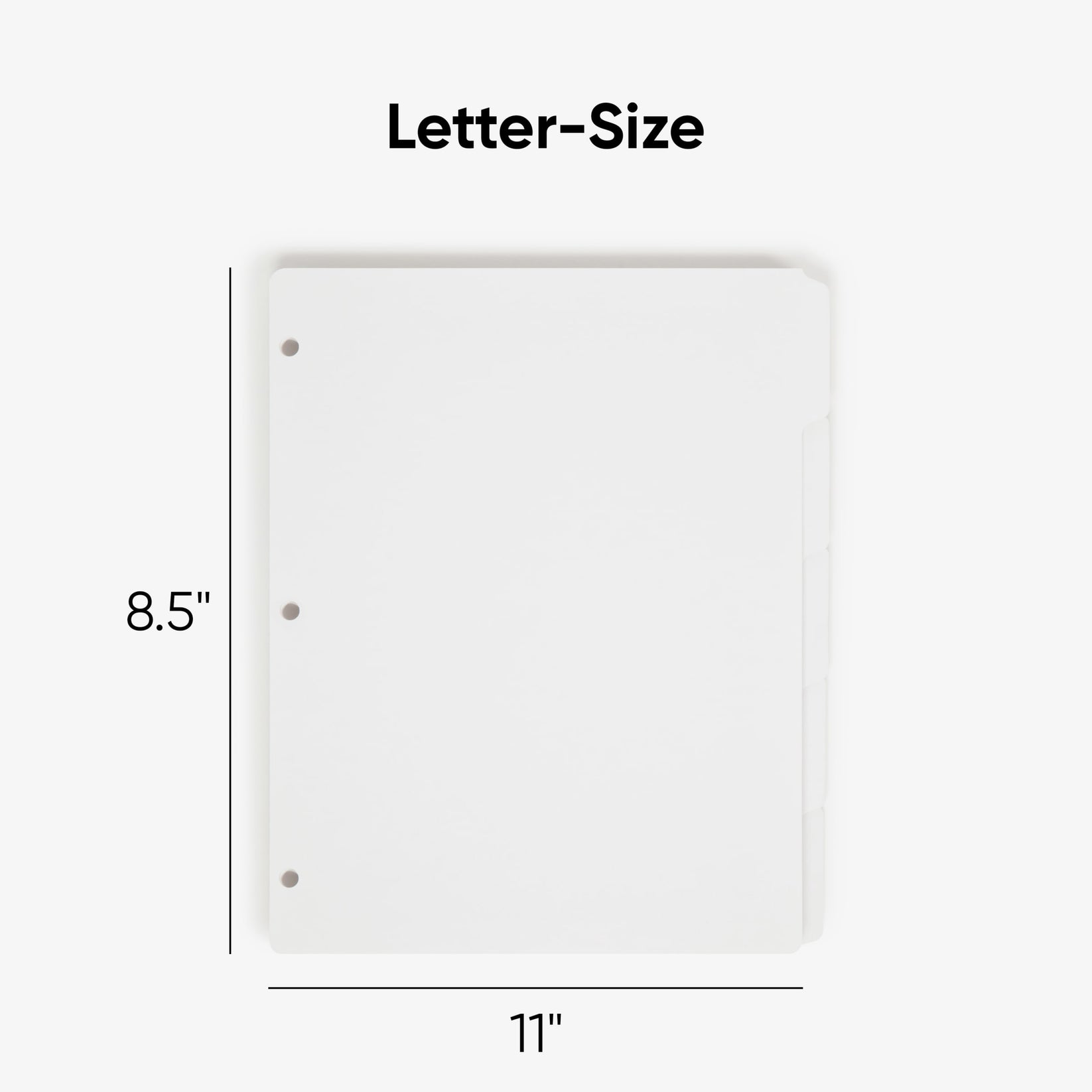 Smead ThreeRing Binder Index Dividers, 20 Sets of 5 Dividers Each, 1/5