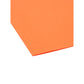 Standard Hanging File Folders, Orange Color, Letter Size, Set of 25, 086486644358