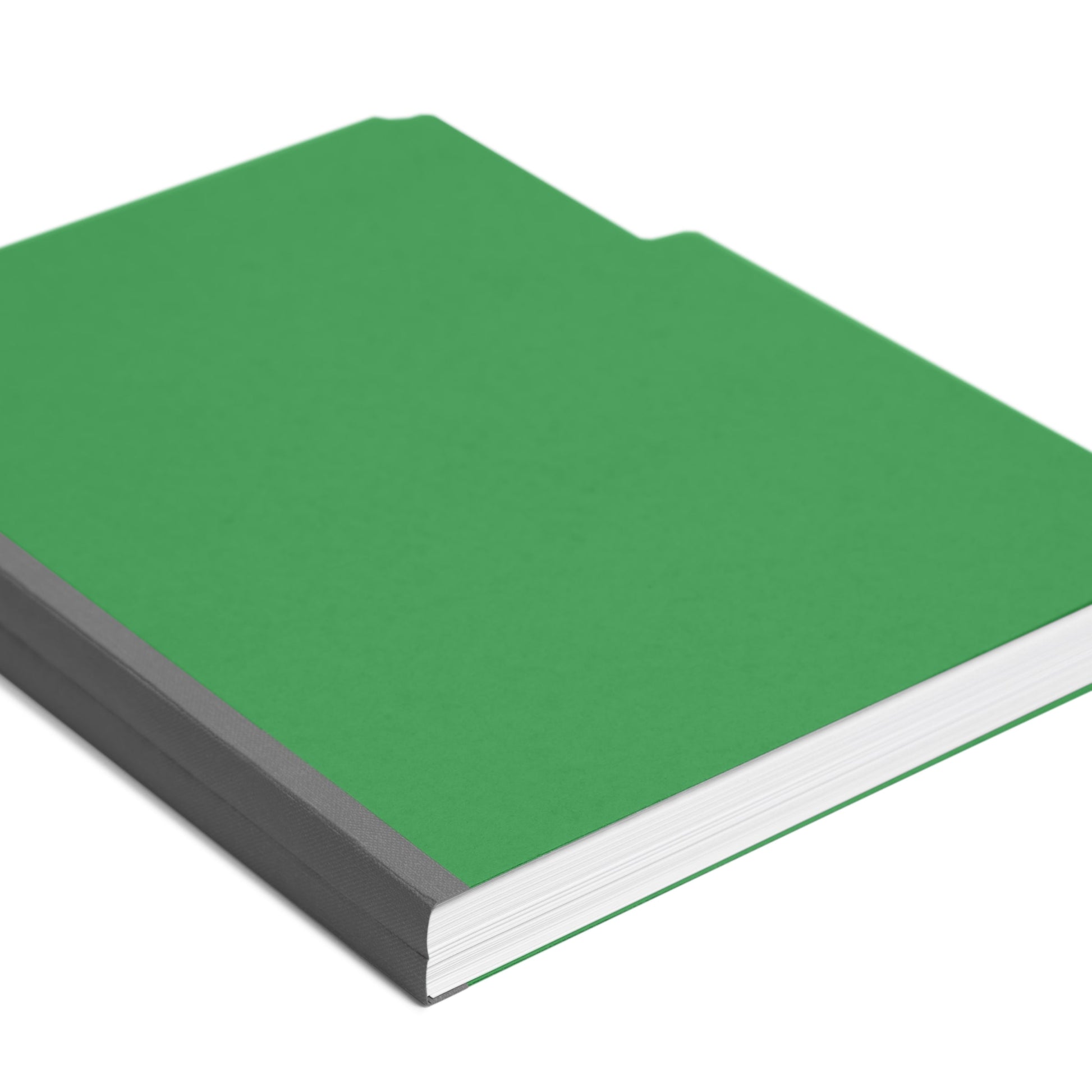Pressboard File Folder, 1 inch Expansion, 1/3-Cut Tab, Green Color, Letter Size, Set of 25, 086486215466