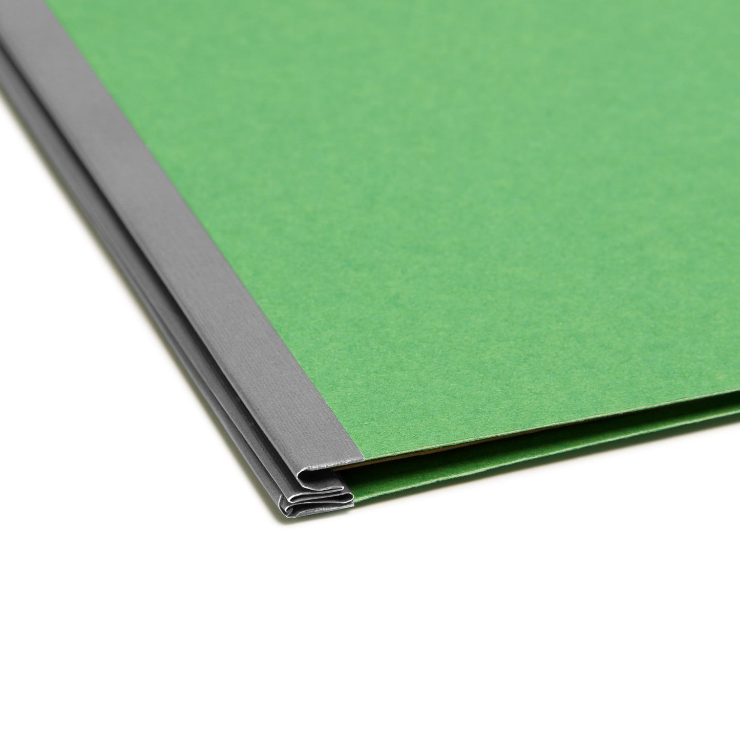 SafeSHIELD® Pressboard Classification File Folders, 3 Dividers, 3 inch Expansion, 2/5-Cut Tab, Green Color, Legal Size, Set of 10, 30086486190979