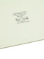 Heavyweight Filing Guides with Blank Tabs, Gray/Green Color, Letter Size, Set of 100, 086486503341