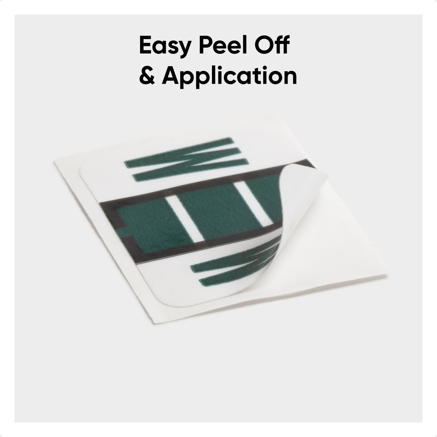 BCCR Bar Style Color-Coded Alphabetic Labels, A-Z Rolls, Dark Green Color, 1-1/4" X 1" Size, Set of 50, 086486670937